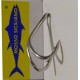 AMI DOPPIO   TIN  FORGIATO DOUBLE HOOK